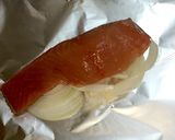 秋鮭のネギ味噌ホイル焼き作り方2写真