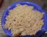 ハムエッグのパン粉焼き作り方3写真