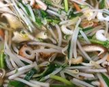 さんま蒲焼缶のもやしあんかけ作り方4写真