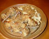 ◎鶏手羽元のおろし玉ねぎにんにく焼き作り方3写真