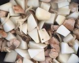 ＊カブとチキンの豆乳みぞれスープ＊作り方2写真