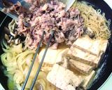 寒い日は手軽にほっこり♪牛の肉豆腐作り方5写真