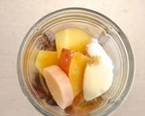<旬の果物>万能たれ作り方1写真