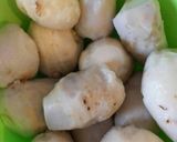 衣が美味しい♥里芋とチーズのボールフライ作り方1写真