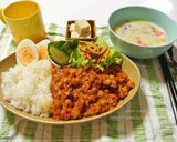 節約♡絶品♡鯖缶とひよこ豆のキーマカレー作り方4写真