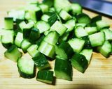 1度で2度楽しい♪「緑のかっぱ炒飯」作り方2写真