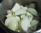 手羽元と根菜とこんにゃくの八角醤油煮作り方11写真