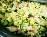 1度で2度楽しい♪「緑のかっぱ炒飯」作り方5写真