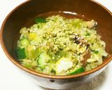 1度で2度楽しい♪「緑のかっぱ炒飯」作り方8写真
