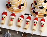 ツリーと雪だるまサンタのピンチョス作り方7写真