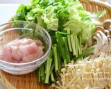 きのこと白菜の食べる野菜かきたまスープ鍋作り方1写真