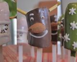 クリスマス★チョコバナナアイスキャンディ作り方14写真