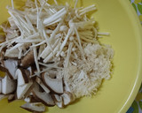 きのこと鮭のあっさり炊き込みご飯作り方1写真