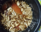 きのこと鮭のあっさり炊き込みご飯作り方4写真