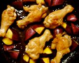 鶏肉とさつま芋のピーナツバター風味煮込み作り方6写真