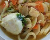 浅漬け★か〜ら〜の★カレーうどん★ランチ作り方5写真