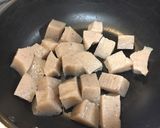 コンニャクとちくわの炒め煮作り方3写真