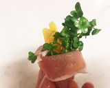 柿の花束サラダ作り方2写真