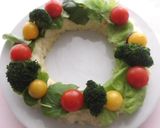 クリスマスサラダ♥すみっコぐらしデコご飯作り方7写真