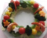 クリスマスサラダ♥すみっコぐらしデコご飯作り方9写真