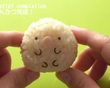 クリスマスサラダ♥すみっコぐらしデコご飯作り方16写真