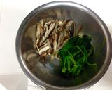 焼き椎茸と三つ葉のポン酢和え作り方3写真