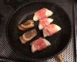 豚肉とチャシューの玉ねぎ巻作り方3写真