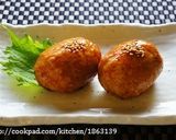 cafeごはん♪甘辛ミンチの卵とじ丼作り方20写真