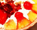 ストロベリークリームチーズジェロサラダ作り方5写真