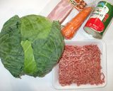 ロールキャベツ♪簡単トマト缶＋コンソメ作り方1写真