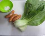 青梗菜とウインナーの中華炒め作り方3写真