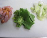 青梗菜とウインナーの中華炒め作り方9写真