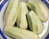 ナスのあく抜きと、加温を同時にレンジ料理作り方2写真