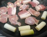 フライパンで焼き鳥作り方2写真