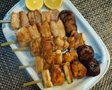 フライパンで焼き鳥作り方4写真