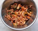 速攻できる!キムチそぼろ丼作り方2写真
