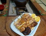 フライパンで焼き鳥作り方5写真