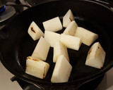 スキレットで簡単角煮大根♪作り方2写真