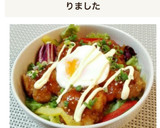 お弁当に♬簡単♥️唐揚げ丼＊特製タレ作り方8写真