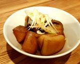 スキレットで簡単角煮大根♪作り方6写真