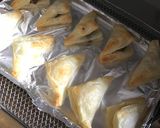 簡単おやつ♡三角チョコパイ&アップルパイ作り方7写真