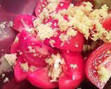 トマト生姜和え作り方1写真