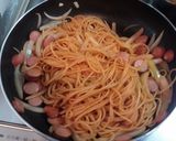単身赴任向 ナポリタンスパゲティ作り方7写真