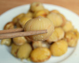 海外(ドイツ)で簡単！ほくほく栗ご飯作り方1写真