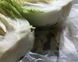 白菜の日持ち伸びする必殺カット！長期保存作り方1写真