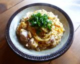 お一人様♡親子丼♪作り方5写真