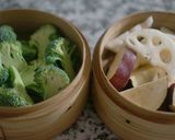 ごま味噌ヨーグルトで♬温野菜サラダ作り方1写真