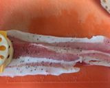簡単な蓮根の間にチーズを挟んで豚肉包み作り方2写真
