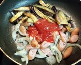なすとウインナーのチーズ焼き作り方4写真