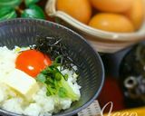 卵白ふわふわ♪バター醤油の卵かけご飯作り方4写真